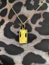 Load image into Gallery viewer, A stunning stainless steel PVD gold plated necklace with a pendant representing body positivity. The pendant showcases a women's body in a frame, symbolizing self-love and acceptance. Crafted with high-quality materials, this necklace promotes body positivity and empowers women to embrace their bodies