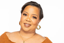 Load image into Gallery viewer, Regal Rounds: Statement Gold Hoop Earrings