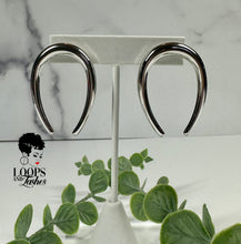 Load image into Gallery viewer, Zen Studs: Modern geometric earrings for timeless elegance. Shop now for minimalist sophistication