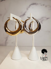 Load image into Gallery viewer, Olivia Hoop Earrings | Exquisite Smooth Circle Hoop Earrings