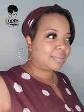 Load image into Gallery viewer, Two-Tone Dimpled Hoops