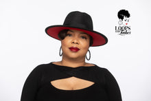 Load image into Gallery viewer, Black is Queen Hoop Earrings