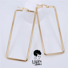 Load image into Gallery viewer, Rectanglement Earrings