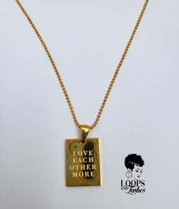 Positive Mantra Necklaces