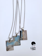 Load image into Gallery viewer, Positive Mantra Necklaces
