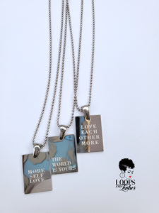 Positive Mantra Necklaces